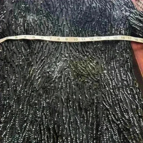 Stenay Sequined Silk Dress Size 10 - Picture 6 of 16